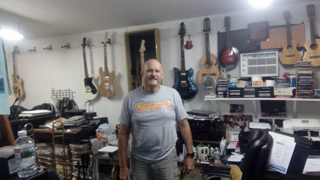 Guitar collecting uncle