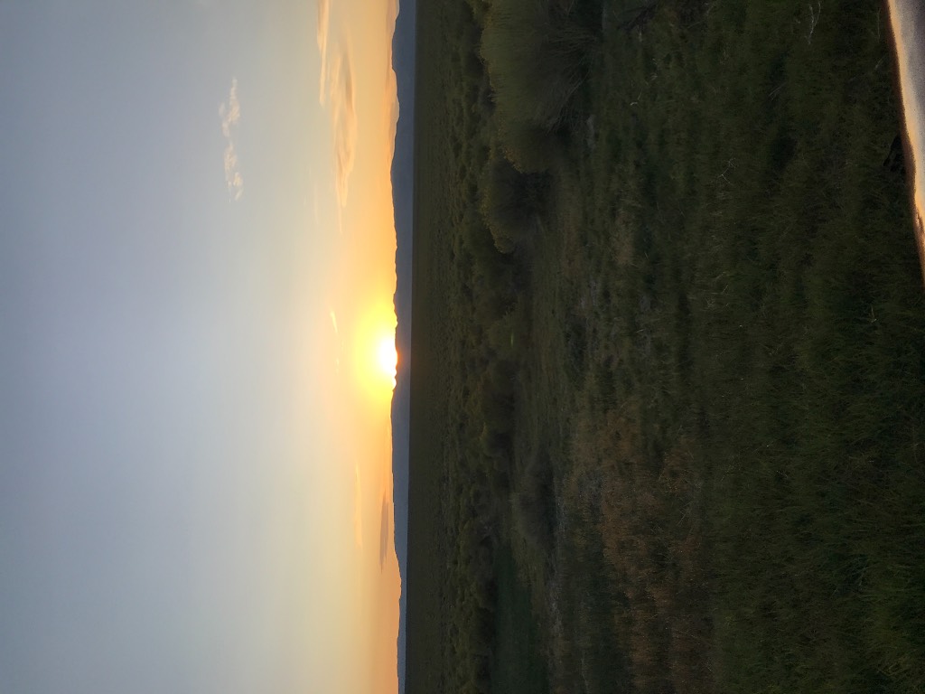 Sunset from Bartine Hotsprings