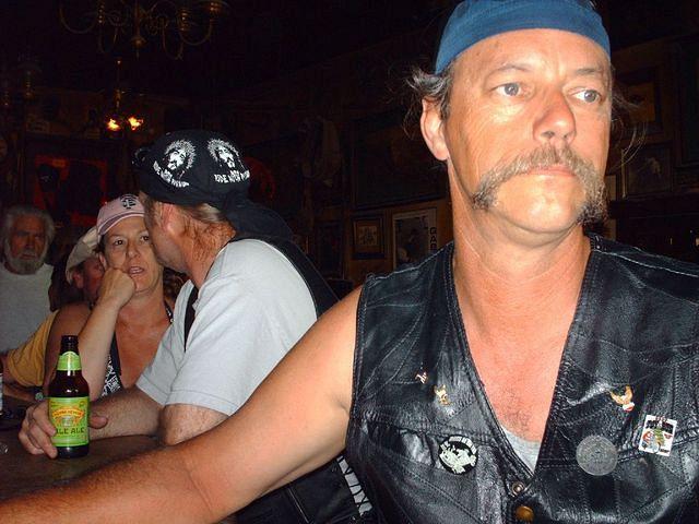 Redneck Dave, Dave And Becca In The Genoa Bar