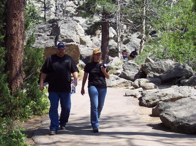 Dean and Sheri at Devils Tower