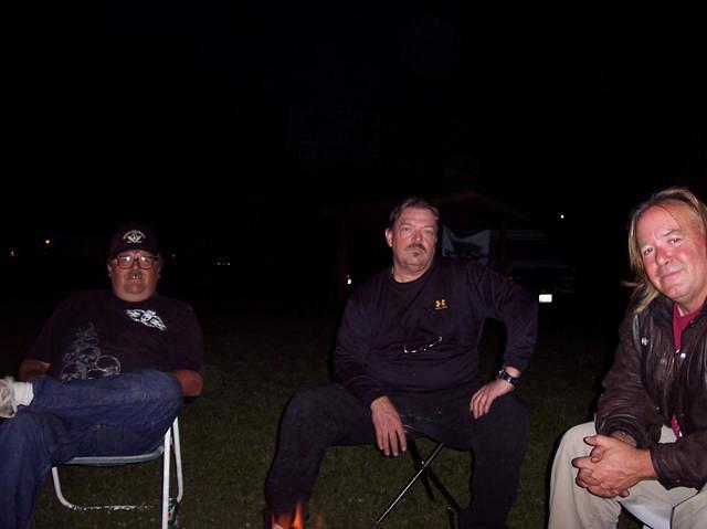 camp, Friday night 