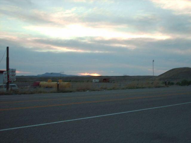 Utah Sun Set