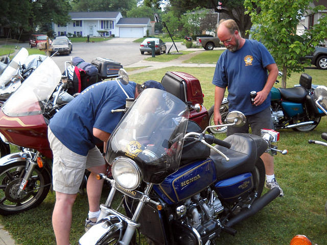 Mid-Ohio BBQ at Oldewing's place.
8 July 2010.