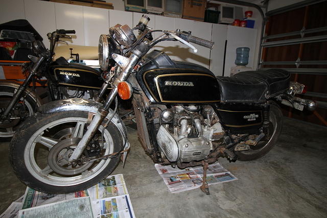 Sizzle's 1979 Honda GL1000 restoration project