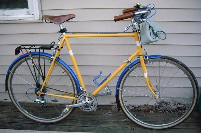 Yellow bike
