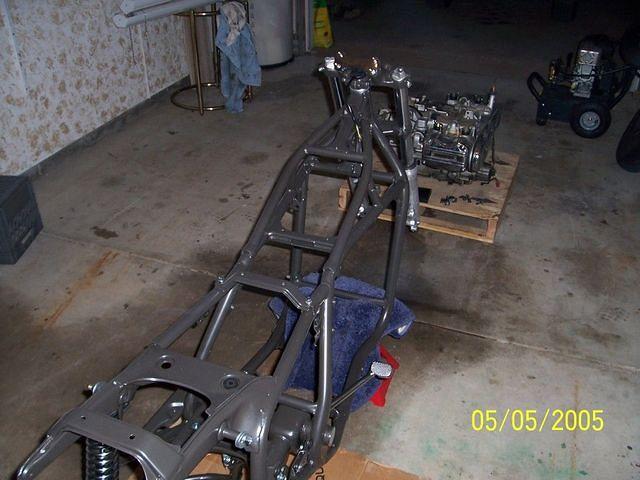 Frame waiting for motor