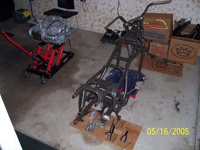 prepped for the engine
