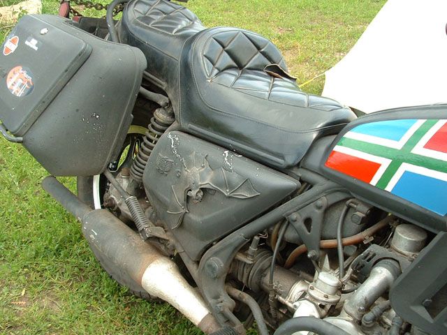 Unusual detail to side panel