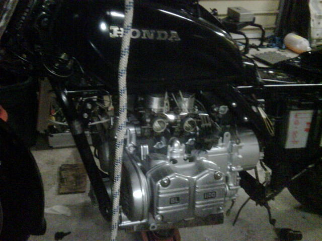 83 engine installed