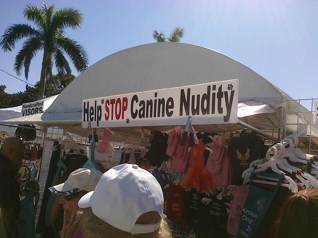 Canine Nudity
