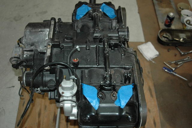 engine before