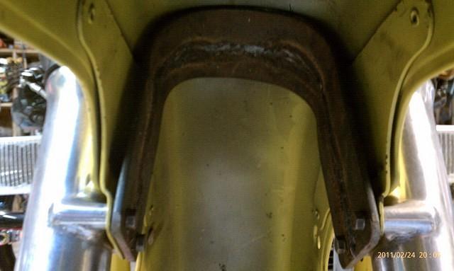 Fork Brace Installed