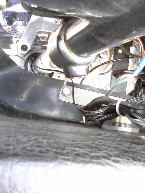 Broken Faring Mounting Area
