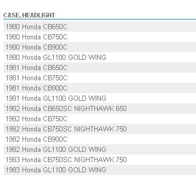 headlight_list