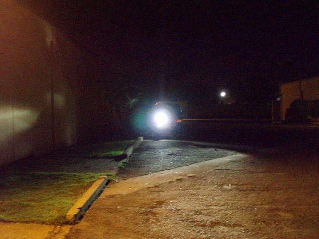 Low from the front
