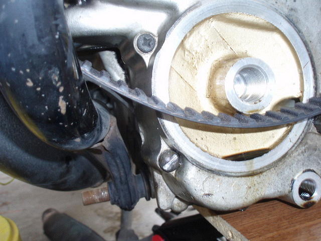 Improper screw in transmission cover plate