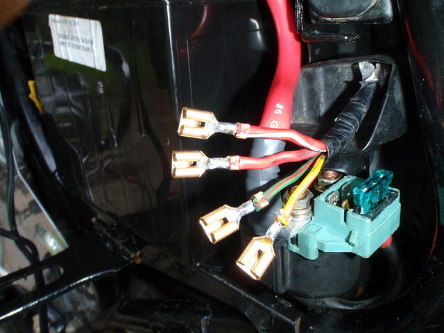 All four connectors done