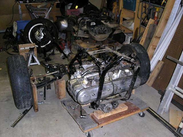 Reverse trike project 003
