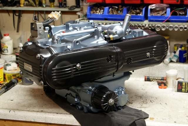 Engine assembled 1