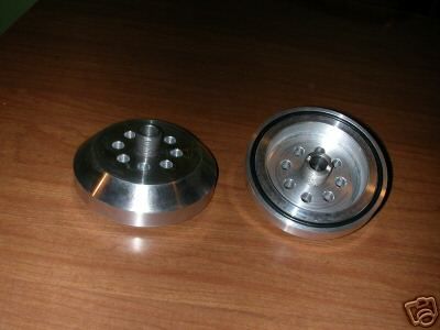 Thanks to Bob Hagerman in the Great White North for the Oil Filter Adapter. He has more.  I don't know about you but I think thi