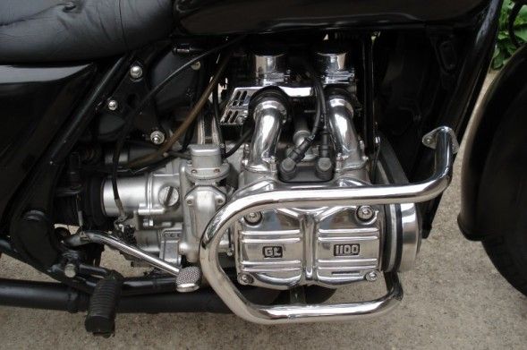 Polished aluminum, pressure washed engine and cleaned from inside out.