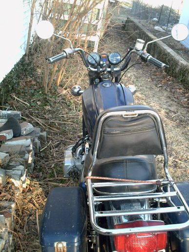 '77 before any body work after new swingarm, cluch, reardrive & more