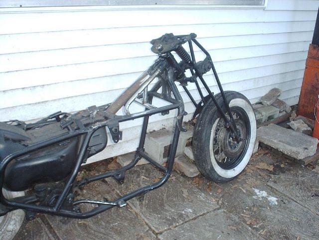 tacked together and waiting to take to the shop with the big welder