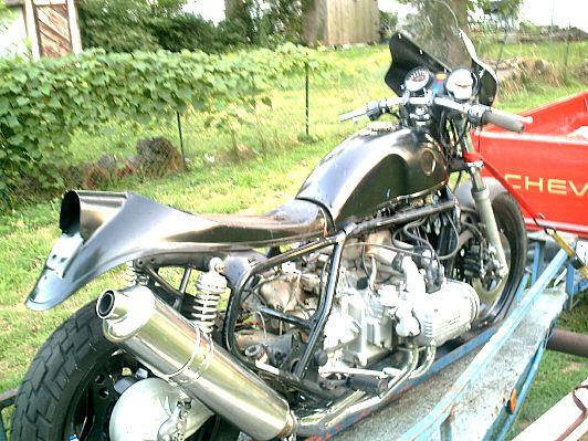 Superwing caferacer 3/4 view
