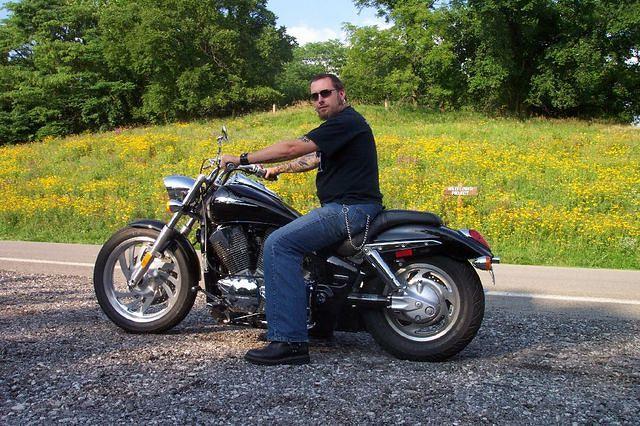 me riding at Wyandotte County Lake