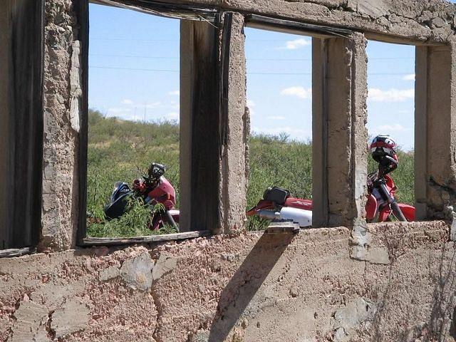 Schoolhouse in ghost town