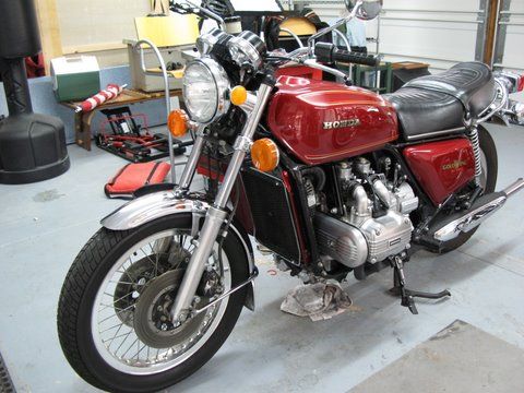 My 1976 GL1000. All I need now is a 75 and a 77.