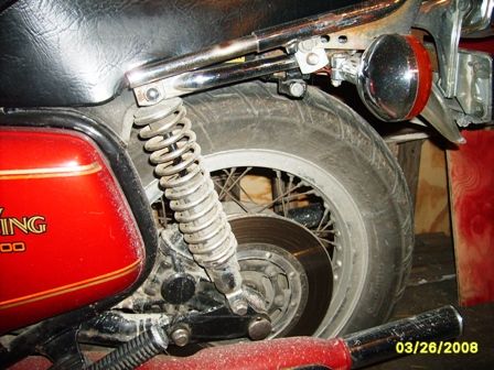 everything stock except the add-on lggage rack and backrest