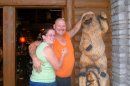 Us - of course with a Bear in Mackinaw