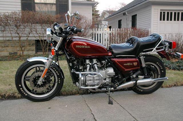 1982 GL1100 It's got a CB900 fender, new lights and handlebars. Honda should've made them this way!