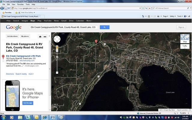 Grand Lake Map