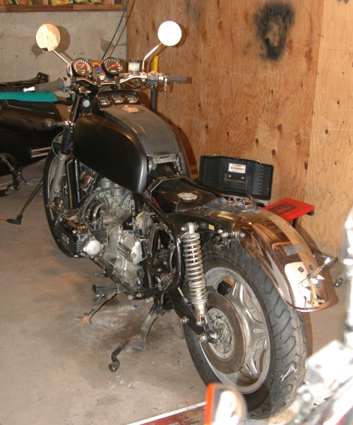 here she is nearing completion. THree or four major deals to work out before pre-flight.