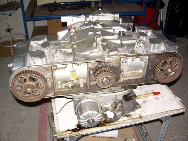 The engin will need new paint.