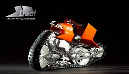 Hyanide and Baal - all terrain motorcycles 