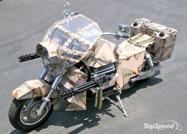 Gun Ship Bike