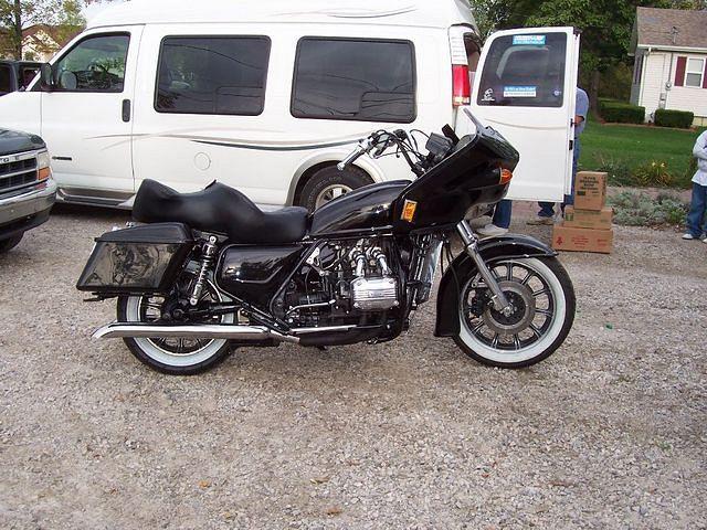 The Running Boards are Triple A's, designed for a gl1000. The case gaurds were a straight bolt up. I had to make a short bracket