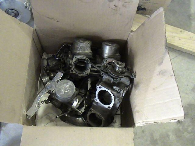A box of carb parts.some missing