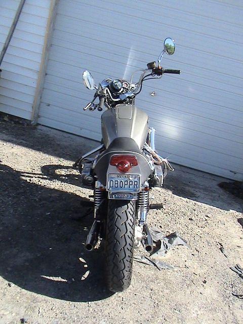 The Harley jockeys view? 