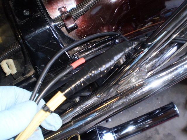 Stator and Battery wires