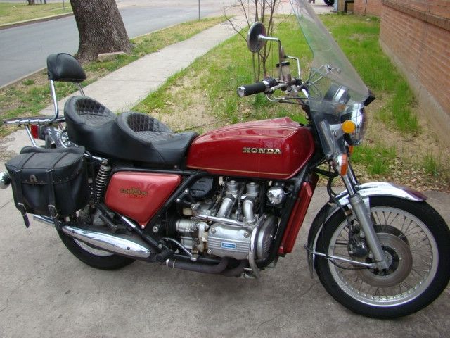 75 GL1000 Right side paint all boogered up from brake fluid dripping :(