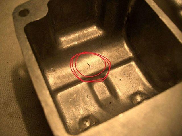 Corresponding "1" prefix in floatbowl for carb that goes on cylinder "1".
The other tree has prefix "2