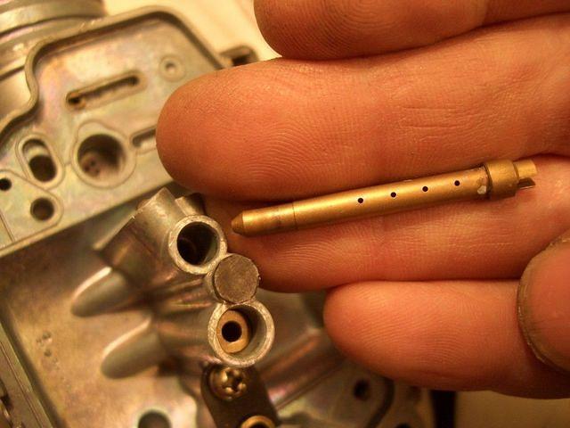 Primary nozzle goes in this way