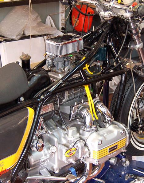 cm5.Blower and Weber carb installed