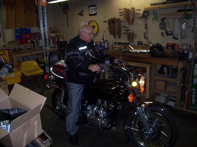 Old Fogey getting ready for a run to Randakk's