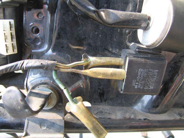 I'm not sure why this wire was tapped into but I don't like exposed wires!
