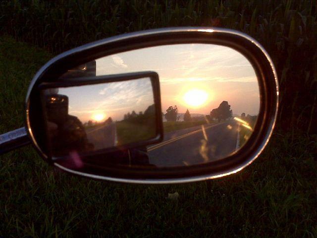 What I get to see in my Mirrors on my way to work.  Most people have no idea this exists!  Awesome.